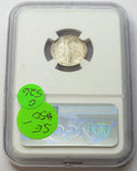 1937 Mercury Silver Dime NGC MS 65 FB Toning Toned - Philadelphia Mint - G526