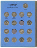 Canada Nickel Set 1961 to Date Collection 9089 Whitman Folder Album Two - CC679