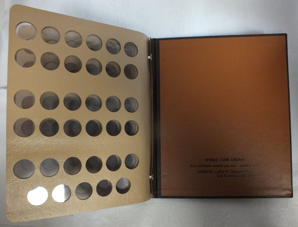 Dansco Jefferson Nickels 5C 4 Page Used Coin Album 8113 LH080