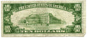 1929 $10 National Currency Note NY New York Federal Reserve Bank - B873