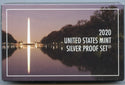 2020 United States Silver Proof 10-Coin Partial Set US Mint OGP Official - C496