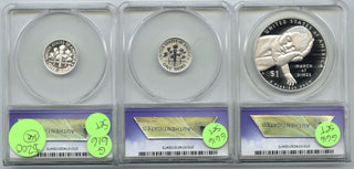 2015 March of Dimes Special Silver 3-Coin Set ANACS PR70 + RP70 DCAM - G616