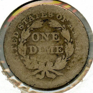 1853 Seated Liberty Dime - Arrows - Philadelphia Mint - BR964