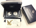 2012 S American Eagle Silver 2-Coin Silver Set -Includes CoA and Box -DM564