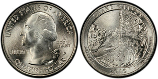 2010-D Grand Canyon Arizona  NP ATB 25C Uncirculated Quarter Denver mint 008