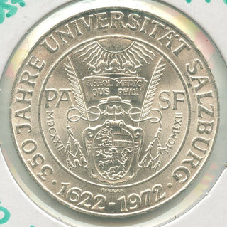 1972 Austria 350th Anniversary Salzburg University Silver 50 Schillings-KR512