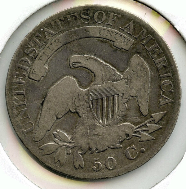 1825 Bust Silver Half Dollar - C607
