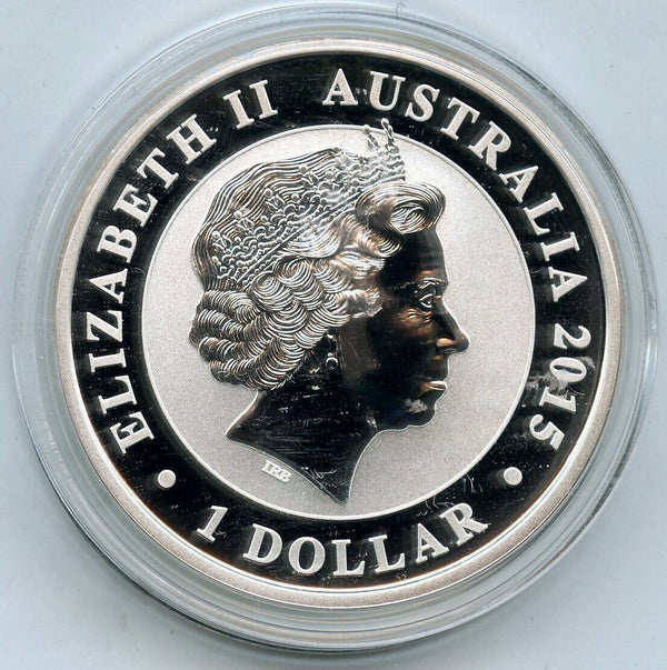 1990 - 2015 Australia Kookaburra 999 Silver 1 oz $1 Coin Dollar ounce - A216