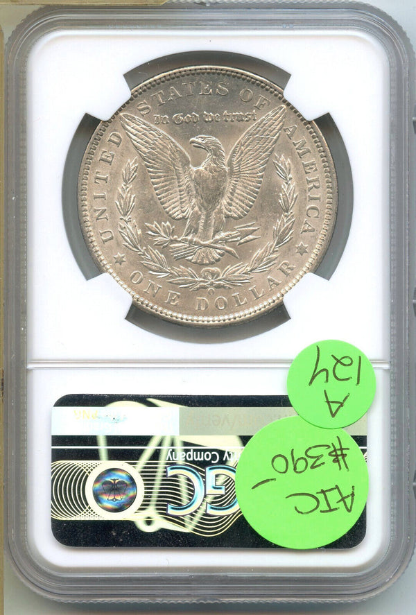 1892-O Morgan Silver Dollar NGC AU58 Certified - New Orleans Mint - A124