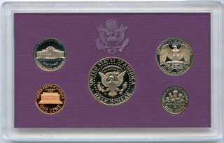 1989-S United States US Proof Set 5 Coin Set San Francisco Mint