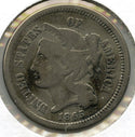 1865 3-Cent Nickel - Three Cents - A537