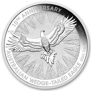 2024 Australian Wedge-Tailed Eagle 1 Oz 9999 Silver $1 Coin BU Uncirculated