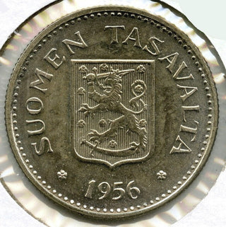 1956-H Finland Silver Coin - 200 Markkaa - Suomen Tasavalta - A999