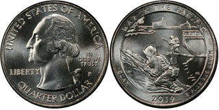 2019-P War in The Pacific Guam Park NP ATB 25C Unc Quarter Philadelphia mint 097