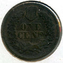 1868 Indian Head Cent Penny - Dark w/ Full Liberty - BX548