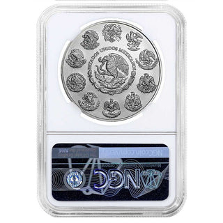 2021 Mexico Libertad Onza 1 Oz 999 Silver Coin NGC MS70 Early Releases -  JP556