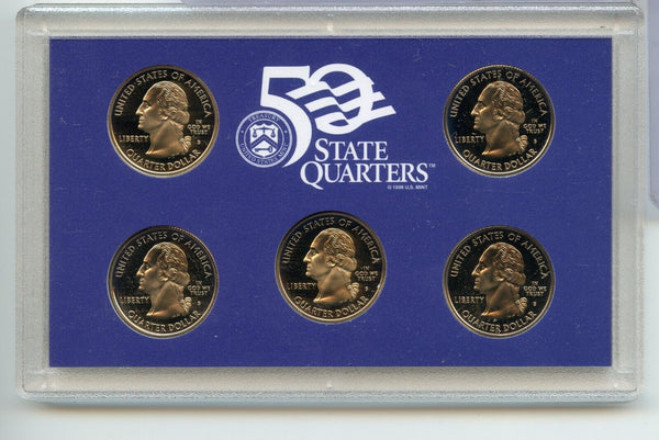 2000 United States Quarters -Coin Proof Set - US Mint OGP