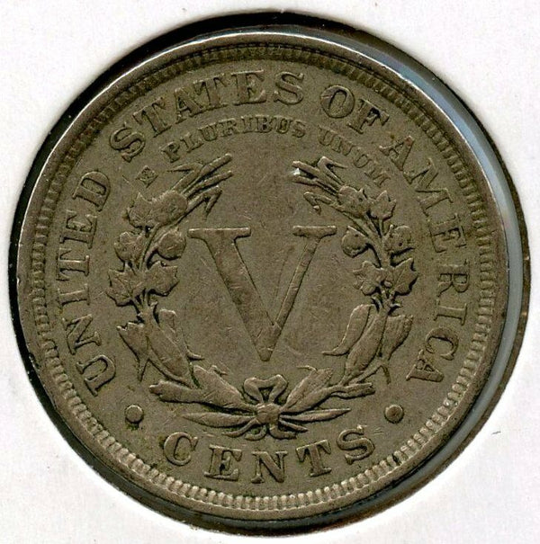 1902 Liberty V Nickel - Five Cents - BQ880