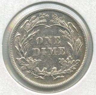 1898-P Barber Silver Dime - Philadelphia Mint - DN747