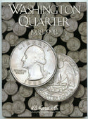 Coin Folder - Washington Quarters 1988 - 1998 Set - Harris Album 2691
