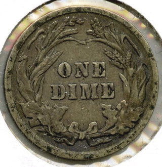 1902 Barber Silver Dime - Philadelphia Mint - G807
