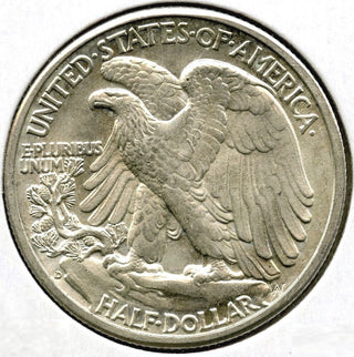 1941-D Walking Liberty Silver Half Dollar - Denver Mint - C987