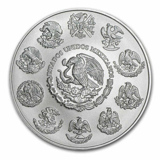 2023 Mexico Libertad 2 Oz 999 Silver Coin Plata Pura Onza Mexican BU UNC - JP546