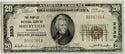 1929 $20 National Currency Shelbyville Tennessee Note Twenty Dollars -DN274