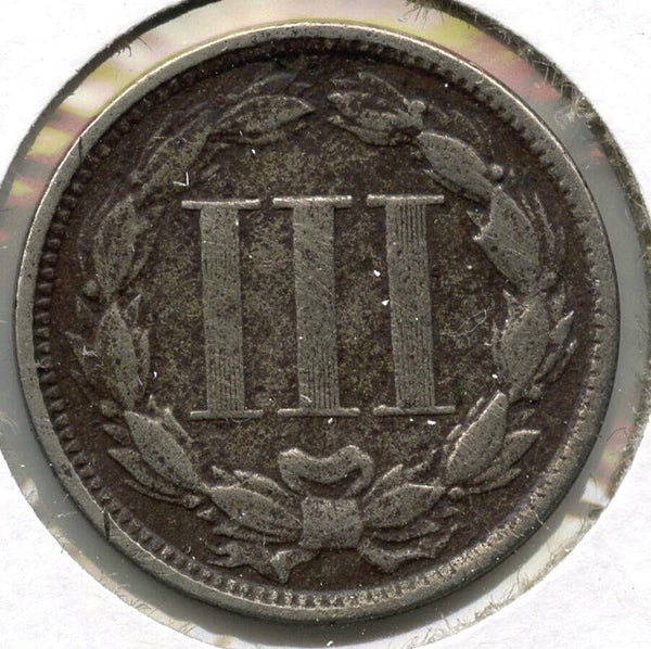 1865 3-Cent Nickel - Three Cents - A536