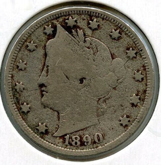 1890 Liberty V Nickel - Five Cents - BQ804