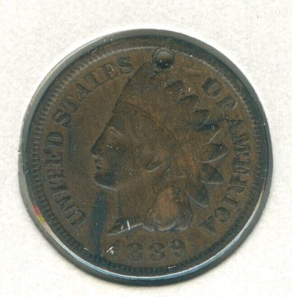 Indian Head Cent Love Token - Vintage Engraved Coin - ER685
