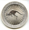 2018 Australia Kangaroo 9999 Silver 1 oz $1 Coin - Elizbaeth II - DM584