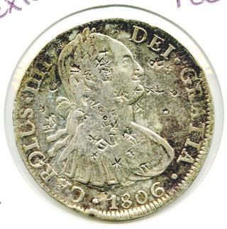 1806 Mexico Silver 8 Reales Coin -DN532