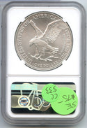2021 American Eagle 1 oz Silver Dollar NGC MS70 Certified T2 Type 2 - CC533