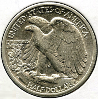 1942-D Walking Liberty Silver Half Dollar - Denver Mint - G837