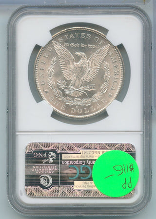 1880-S Silver Morgan Dollar $1 NGC MS64 San Francisco Mint - KR632