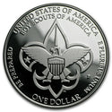 2010 Boy Scouts of America Centennial Silver Proof $1 Dollar Coin OGP - JP690