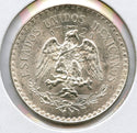 1933 Mexico Un 1 Peso Silver Coin Uncirculated 0.720 Plata Mexican - JP119