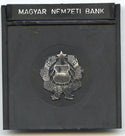 1980 Lake Placid Silver Proof Coin Olympics Hungary 200 Forint Magyar Bank E164