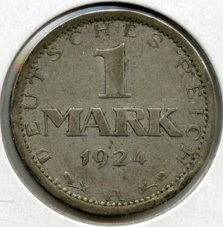 1924 Germany Coin 1 Mark - Deutsches Reich - G353
