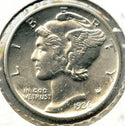 1936 FSB Mercury Silver Dime - Gem BU - Philadelphia Mint - G811