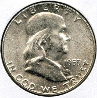 1955 Franklin Silver Half Dollar - Philadelphia Mint - H44
