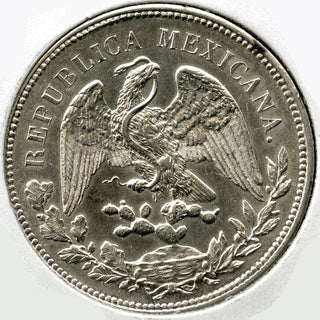 1909-Mo Mexico Silver Coin Un Peso Libertad - Republica Mexicana - B507