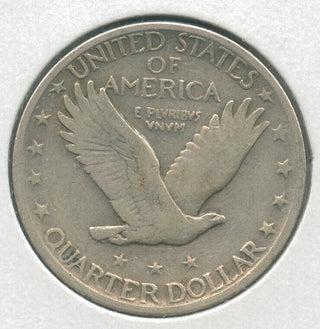 1920-P Silver Standing Liberty Quarter 25c Philadelphia Mint - KR62