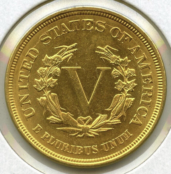 1883 Liberty V Nickel - No Cents - Racketeer Coin - E719