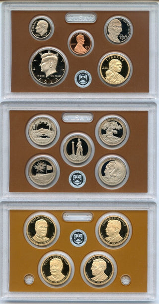 2013-S United States US Proof Set 14 Coin Set San Francisco Mint