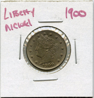 1900 Liberty V Nickel 5 Cent Coin- Five Cents - DM860