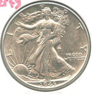 1943-P Walking Liberty Silver Half Dollar - Philadelphia Mint - ER557