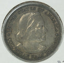 1893 Columbian Expo Half Dollar 50C Philadelphia Mint US Silver Coin LG814