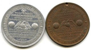 Thaddeus Kosciuszko 1794 - 1894 Polish-American 2-Medal Round Set - E725